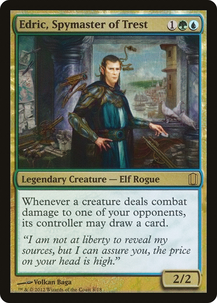 Edric, Spymaster of Trest [Commander's Arsenal]-1