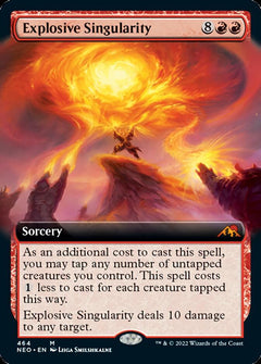 Explosive Singularity (Extended Art) [Kamigawa: Neon Dynasty]-1