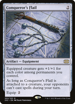Conqueror's Flail [Double Masters 2022]-1