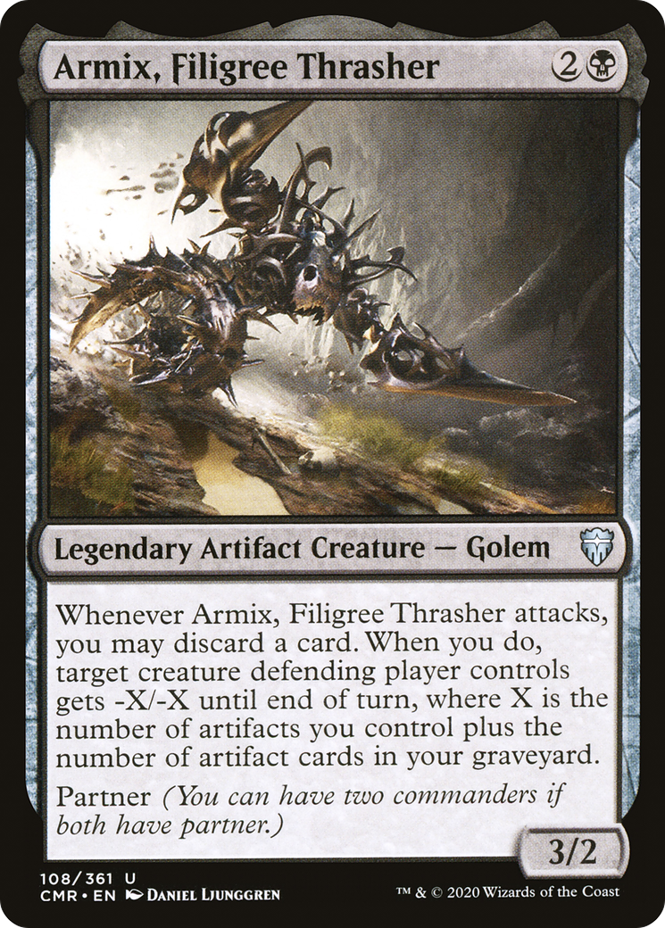 Armix, Filigree Thrasher [Commander Legends]-1