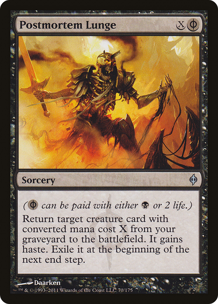 Postmortem Lunge [New Phyrexia]-1
