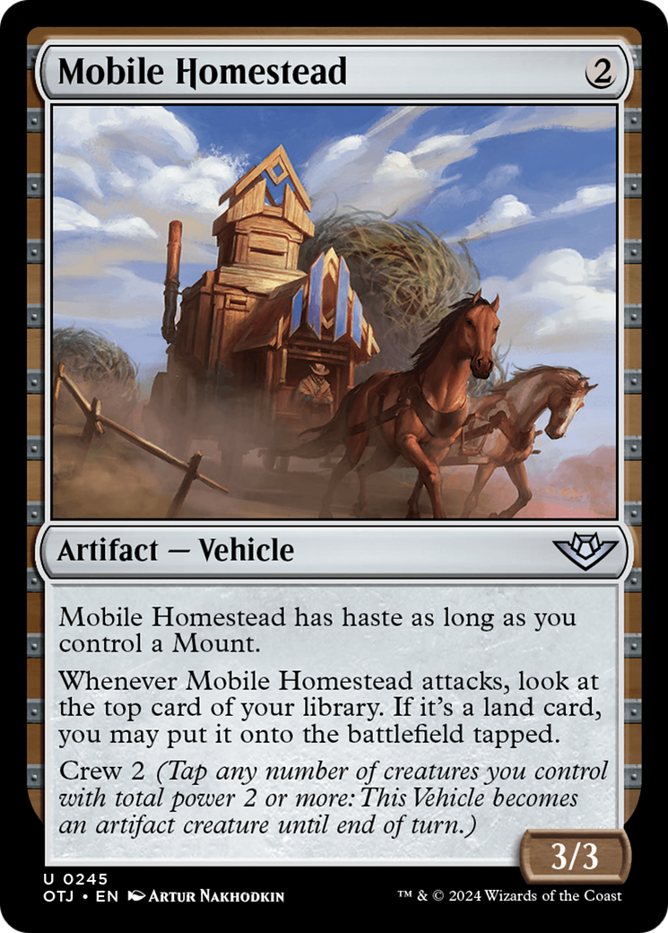 Mobile Homestead [Outlaws of Thunder Junction]-1
