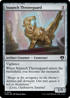 Staunch Throneguard [Commander Masters]-1