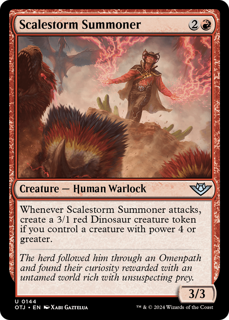 Scalestorm Summoner [Outlaws of Thunder Junction]-1