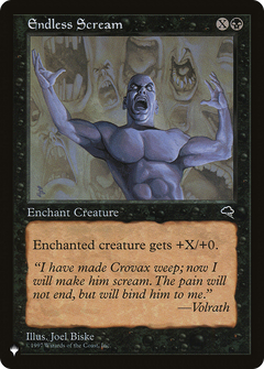Endless Scream [The List]-1
