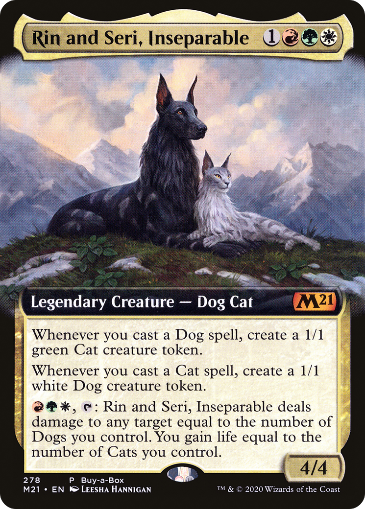 Rin and Seri, Inseparable (Buy-A-Box) [Core Set 2021]-1