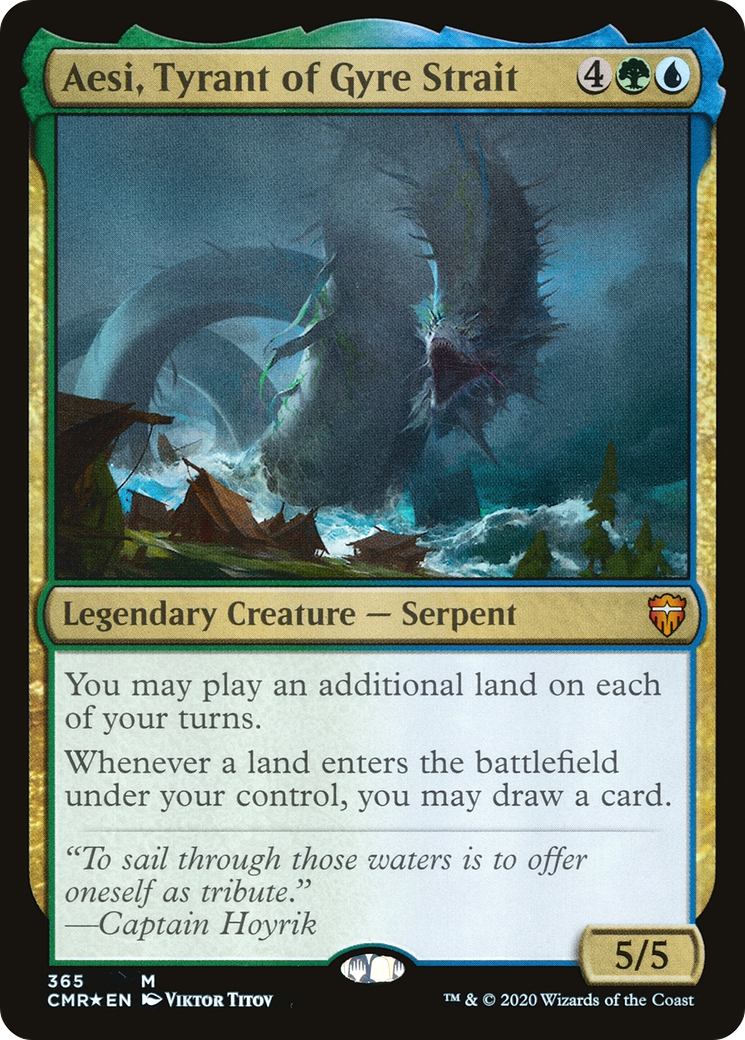 Aesi, Tyrant of Gyre Strait [Commander Legends]-1
