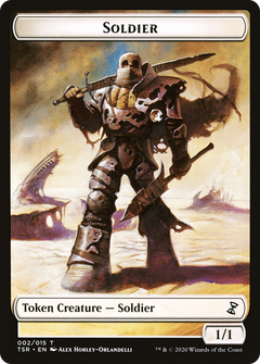Soldier (TTSR-002) - Time Spiral Remastered Tokens-1
