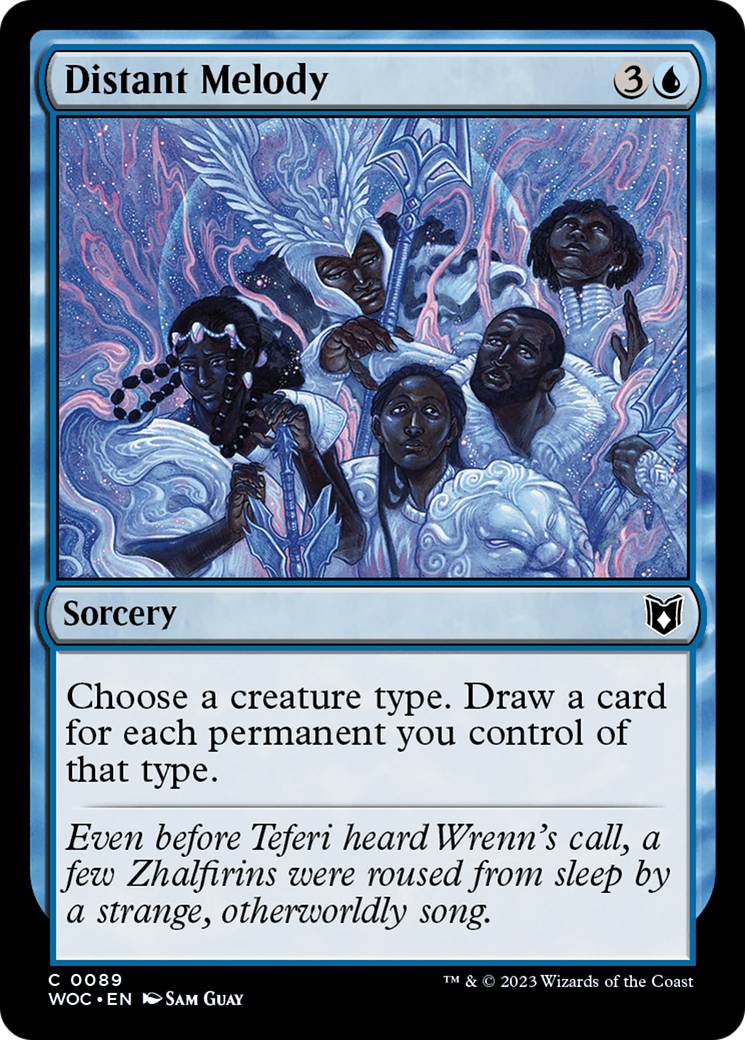 Distant Melody [Wilds of Eldraine Commander]-1