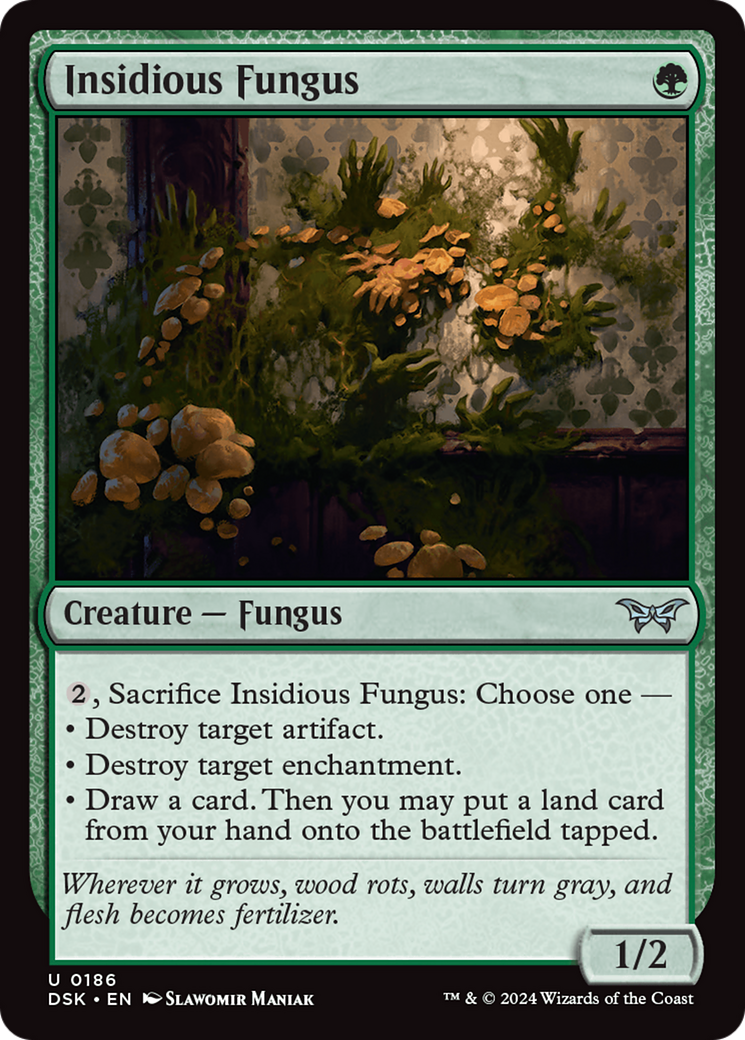 Insidious Fungus [Duskmourn: House of Horror]-1
