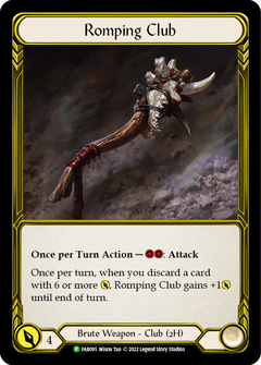Romping Club (Golden) [FAB095] (Promo)  Cold Foil-1