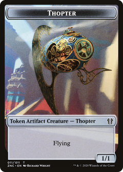 Thopter (TZNC-011) - Zendikar Rising Commander Tokens-1