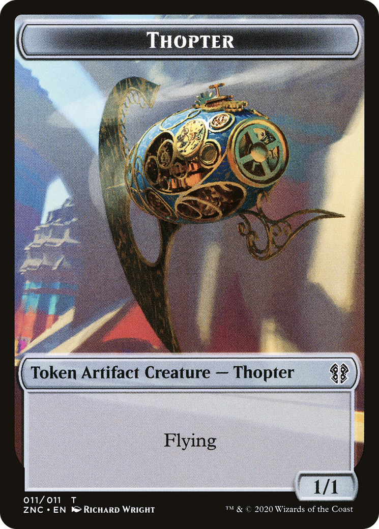 Thopter (TZNC-011) - Zendikar Rising Commander Tokens-1