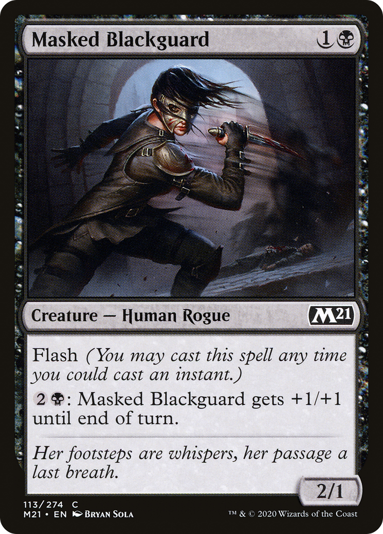 Masked Blackguard [Core Set 2021]-1