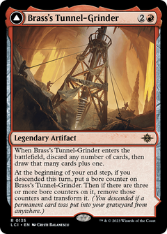 Brass's Tunnel-Grinder // Tecutlan, The Searing Rift [The Lost Caverns of Ixalan]-3