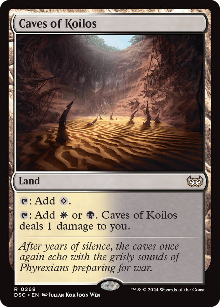 Caves of Koilos [Duskmourn: House of Horror Commander]-1
