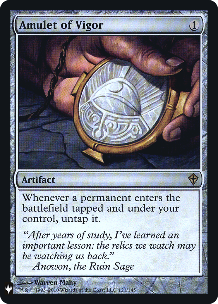 Amulet of Vigor [Mystery Booster]-1