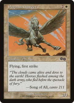 Pegasus Charger [Urza's Saga]-1