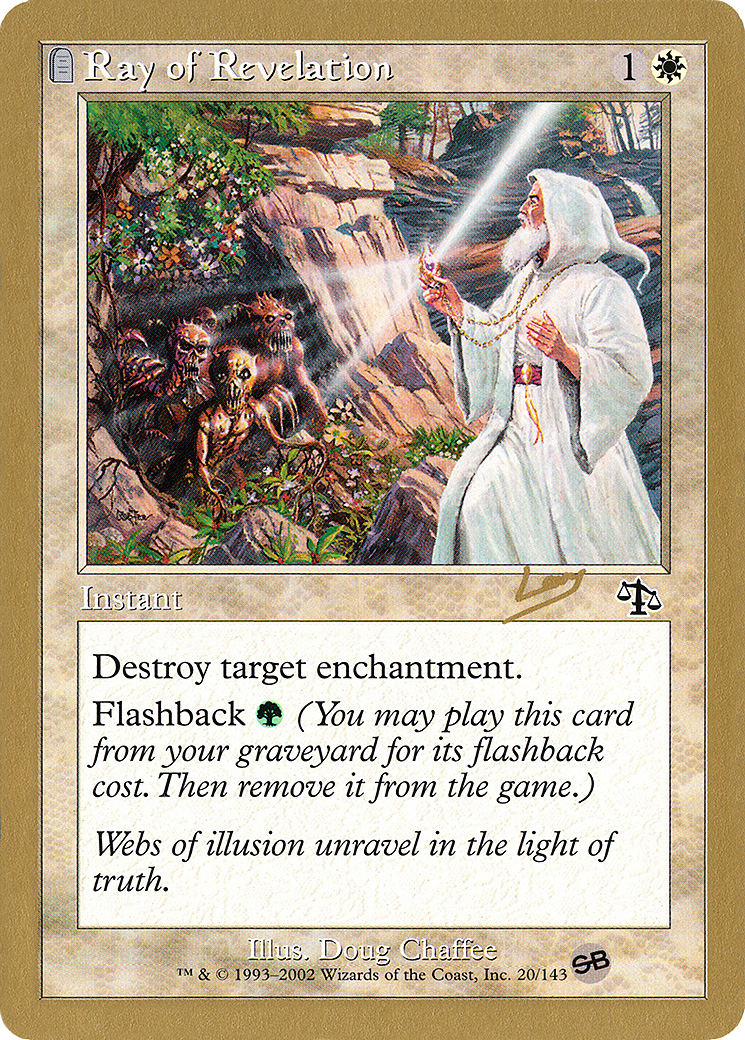 Ray of Revelation - 2002 Raphael Levy (JUD) (SB) (WCD-) - World Championship Decks 2002: (tombstone)-1