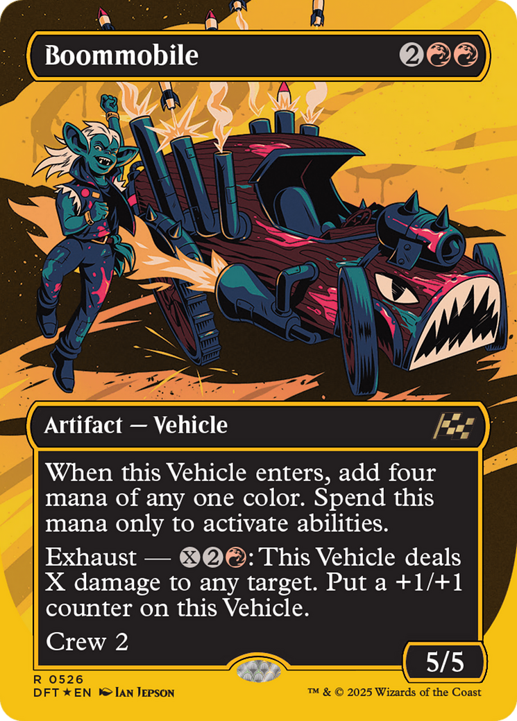 Boommobile (Borderless) (First-Place Foil) [Aetherdrift]-1