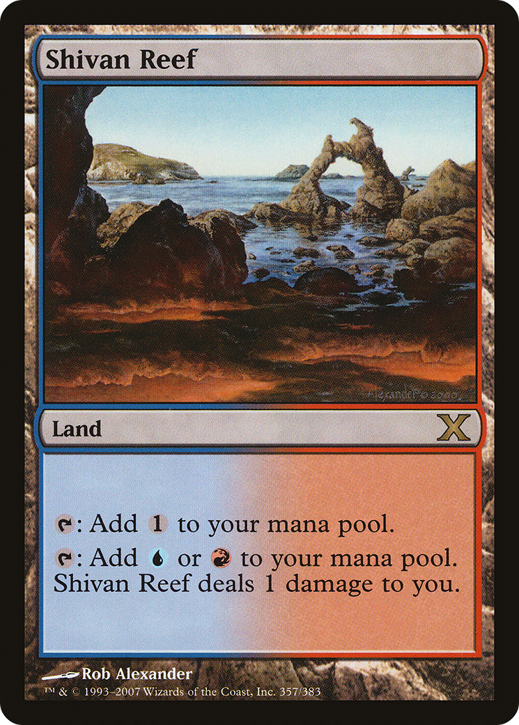 Shivan Reef [Tenth Edition]-1