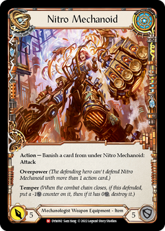 Construct Nitro Mechanoid // Nitro Mechanoid [DYN092] (Dynasty)  Rainbow Foil-2