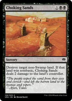 Choking Sands (VMA-109) - Vintage Masters Foil-1