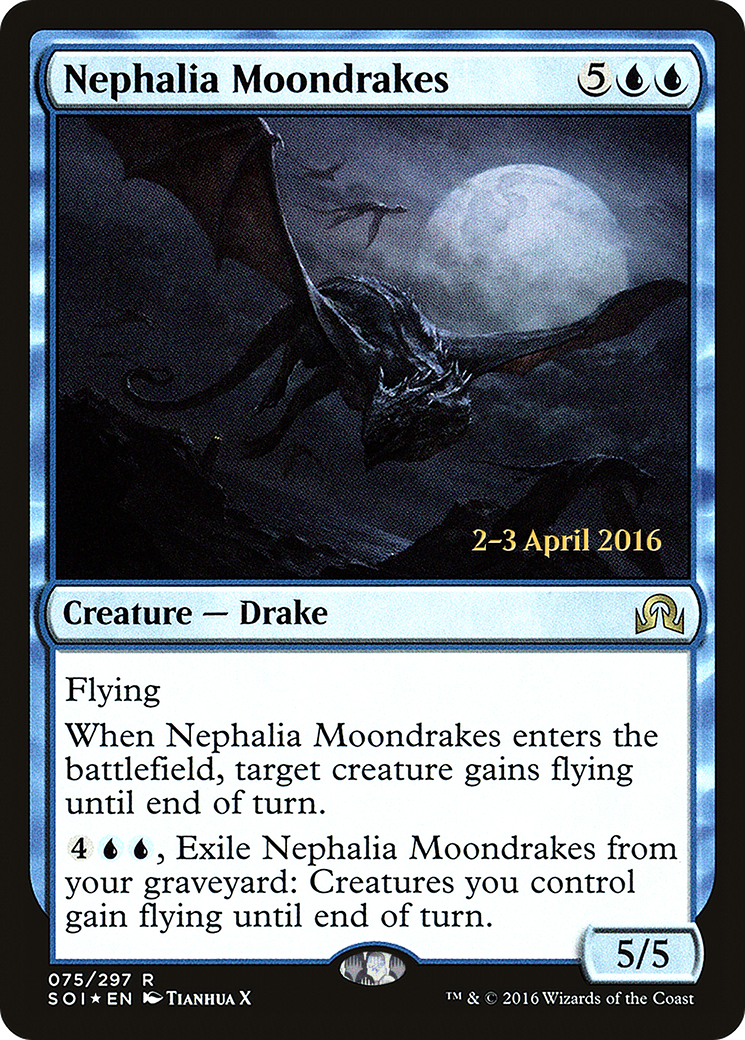 Nephalia Moondrakes [Shadows over Innistrad Prerelease Promos]-1