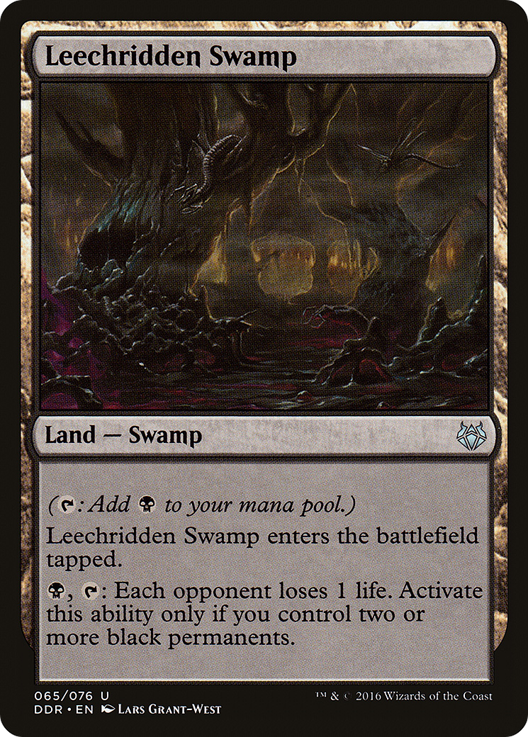Leechridden Swamp [Duel Decks: Nissa vs. Ob Nixilis]-1