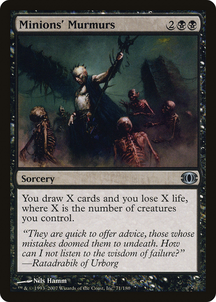 Minions' Murmurs [Future Sight]-1