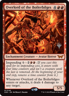 Overlord of the Boilerbilges (Promo Pack) [Duskmourn: House of Horror Promos]-1