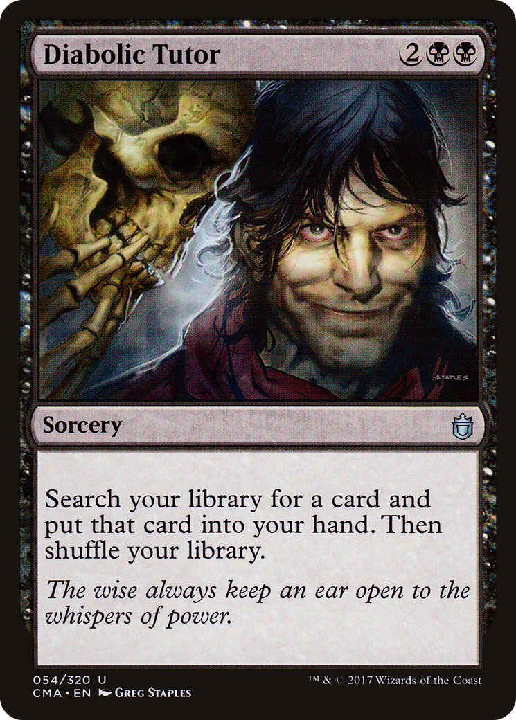 Diabolic Tutor [Commander Anthology]-1