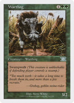 Warthog (6ED-267) - Classic Sixth Edition-1
