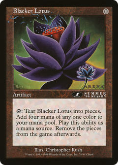 Blacker Lotus (OLEP-047) - Oversized League Prizes-1