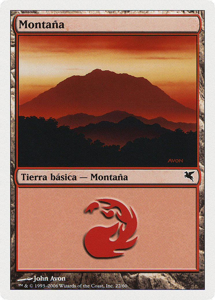 Mountain (Italian) - "Montagna" (C22) (PSAL-C22) - Salvat 2005-1