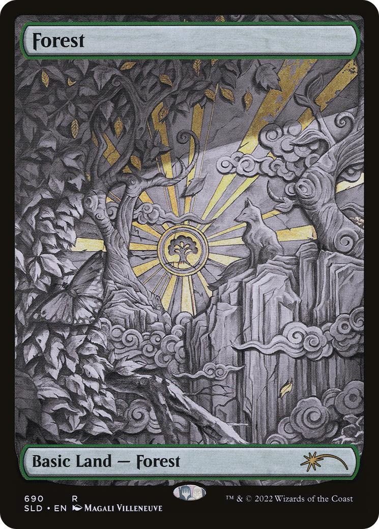 Forest (690) (Sketch) [Secret Lair Drop Promos]-1