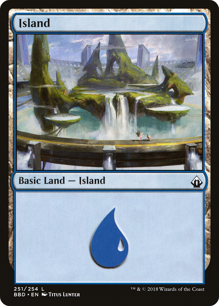 Island (251) [Battlebond]-1