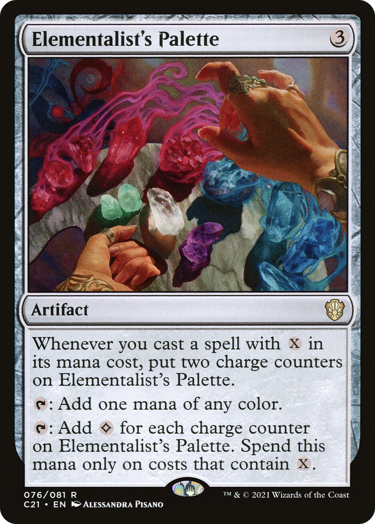 Elementalist's Palette [Commander 2021]-1