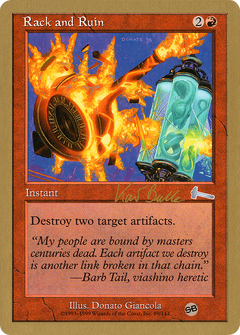 Rack and Ruin - 1999 Kai Budde (ULG) (SB) (WCD-) - World Championship Decks 1999-1