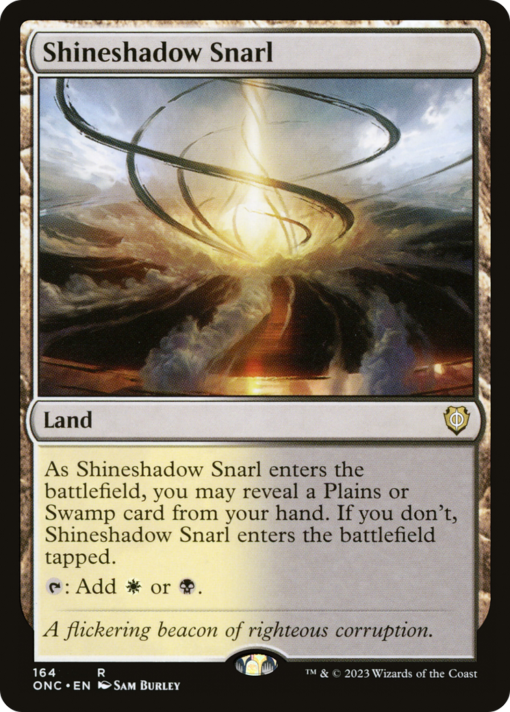 Shineshadow Snarl [Phyrexia: All Will Be One Commander]-1