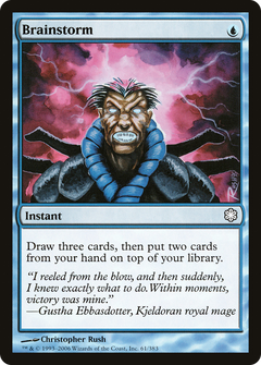 Brainstorm [Coldsnap Theme Decks]-1