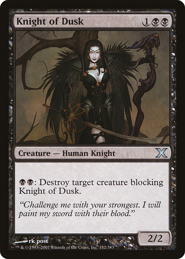 Knight of Dusk [Tenth Edition]-1