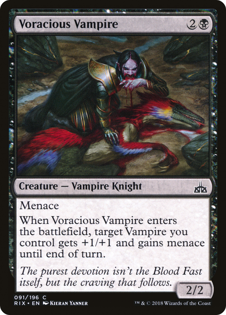 Voracious Vampire (RIX-091) - Rivals of Ixalan-1