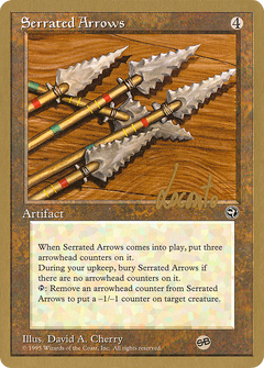 Serrated Arrows - 1996 Michael Loconto (HML) (SB) (WCD-) - Pro Tour Collector Set-1