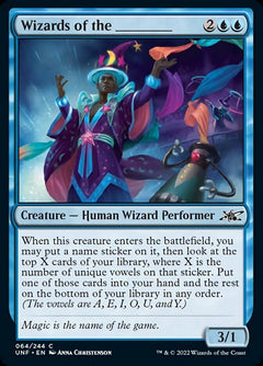 Wizards of the _____ [Unfinity]-1