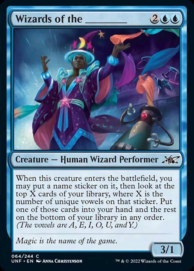Wizards of the _____ [Unfinity]-1