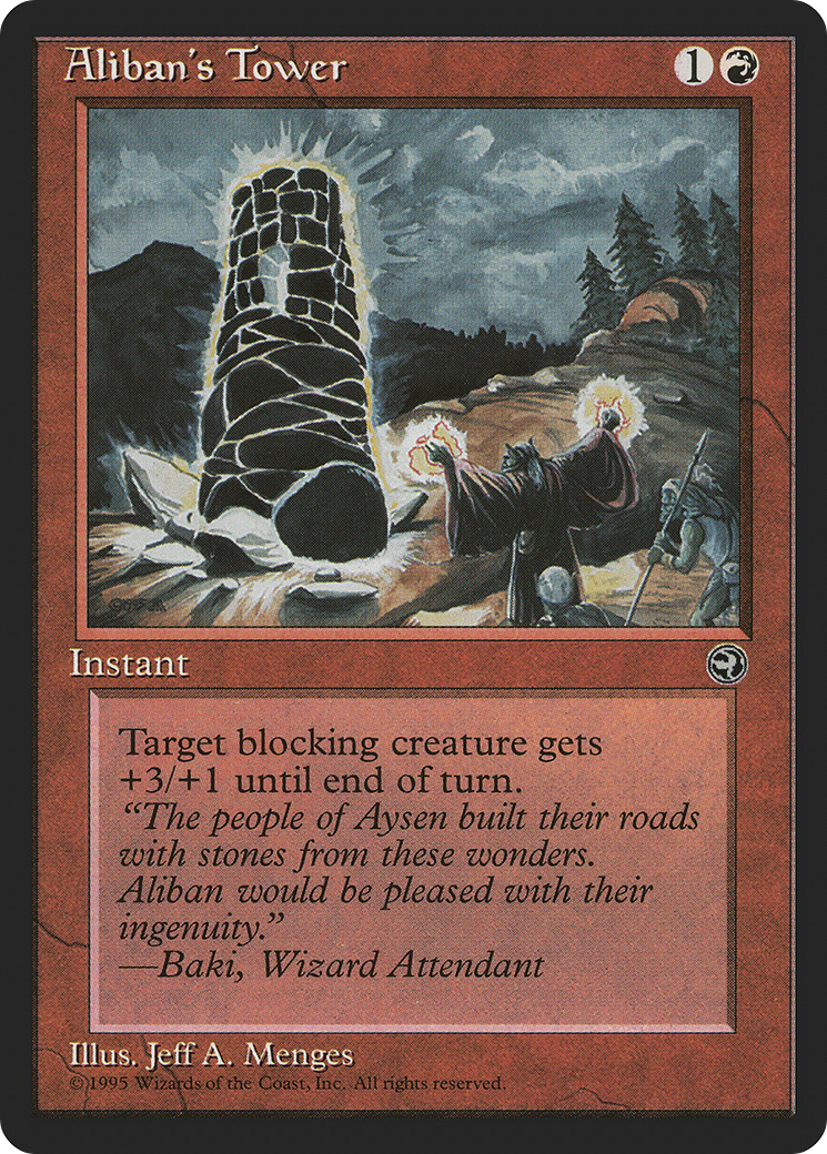 Aliban's Tower (Baki Flavor Text) [Homelands]-1