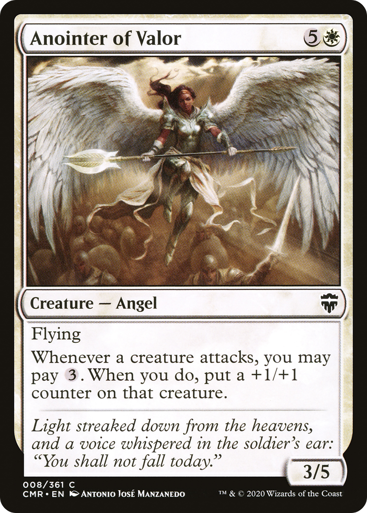 Anointer of Valor [Commander Legends]-1
