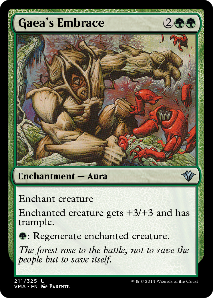 Gaea's Embrace (VMA-211) - Vintage Masters Foil-1