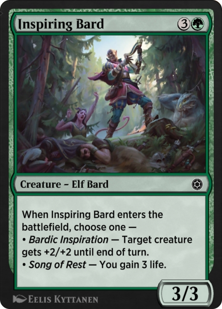 Inspiring Bard (HBG-214) - Alchemy Horizons: Baldur's Gate-1